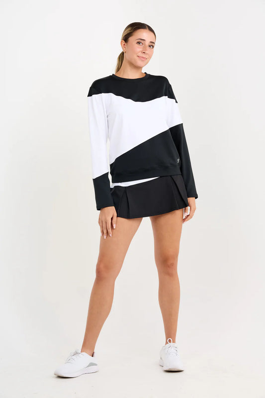 Sofibella Women's Pullover - Monochrome