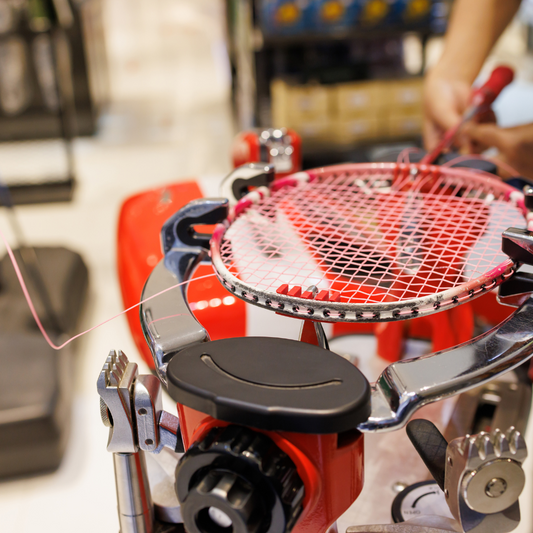 Badminton Racquet Stringing